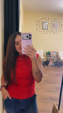 Load image into Gallery viewer, Karol top Red
