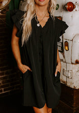 Load image into Gallery viewer, Marisol dress black
