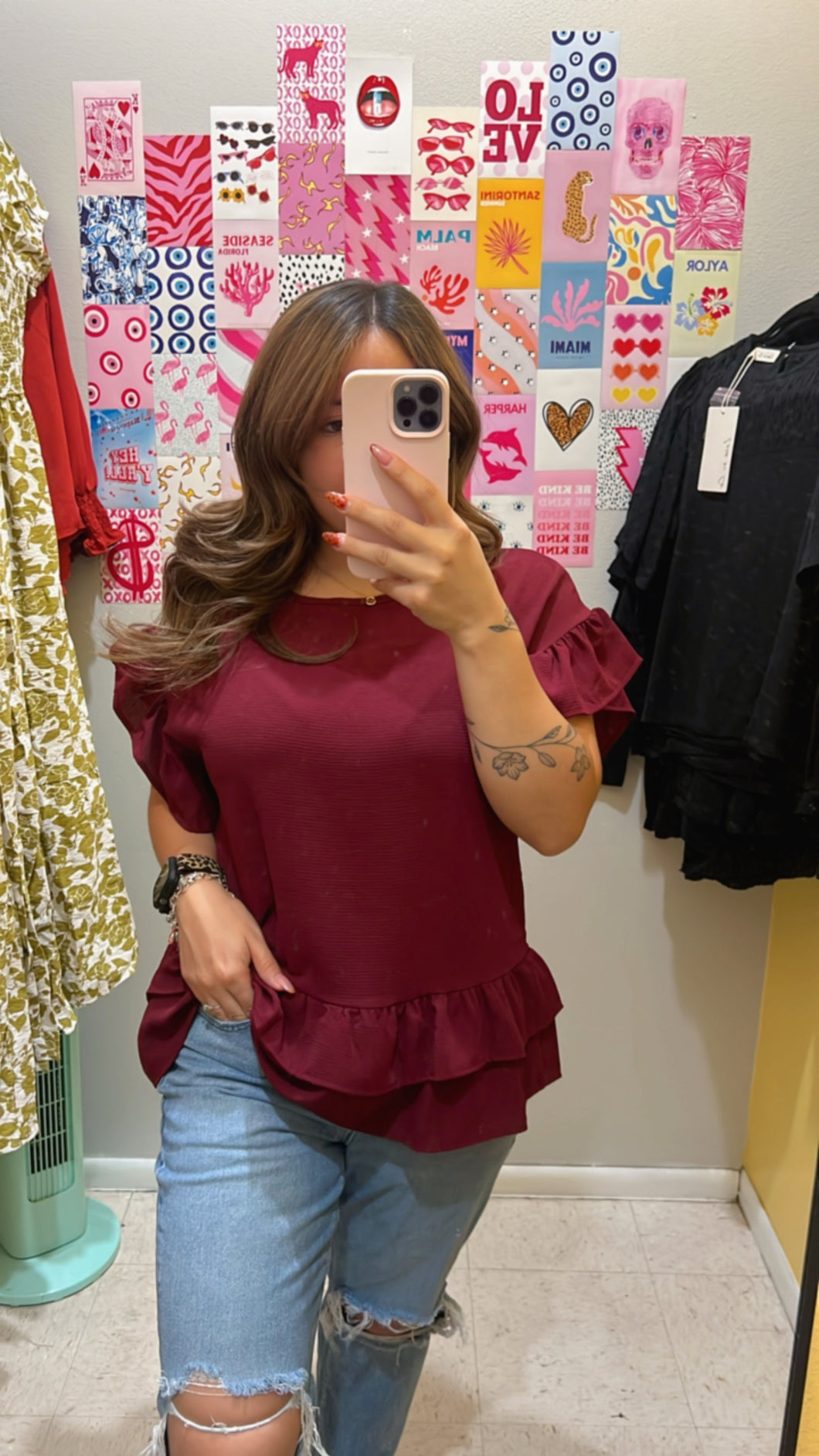 Roselyn top