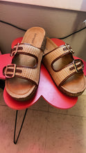 Load image into Gallery viewer, Ana 2 tone sandals
