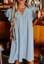 Load image into Gallery viewer, Marisol dress blue
