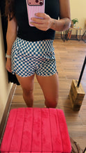Load image into Gallery viewer, Catalina blue checkered shorts
