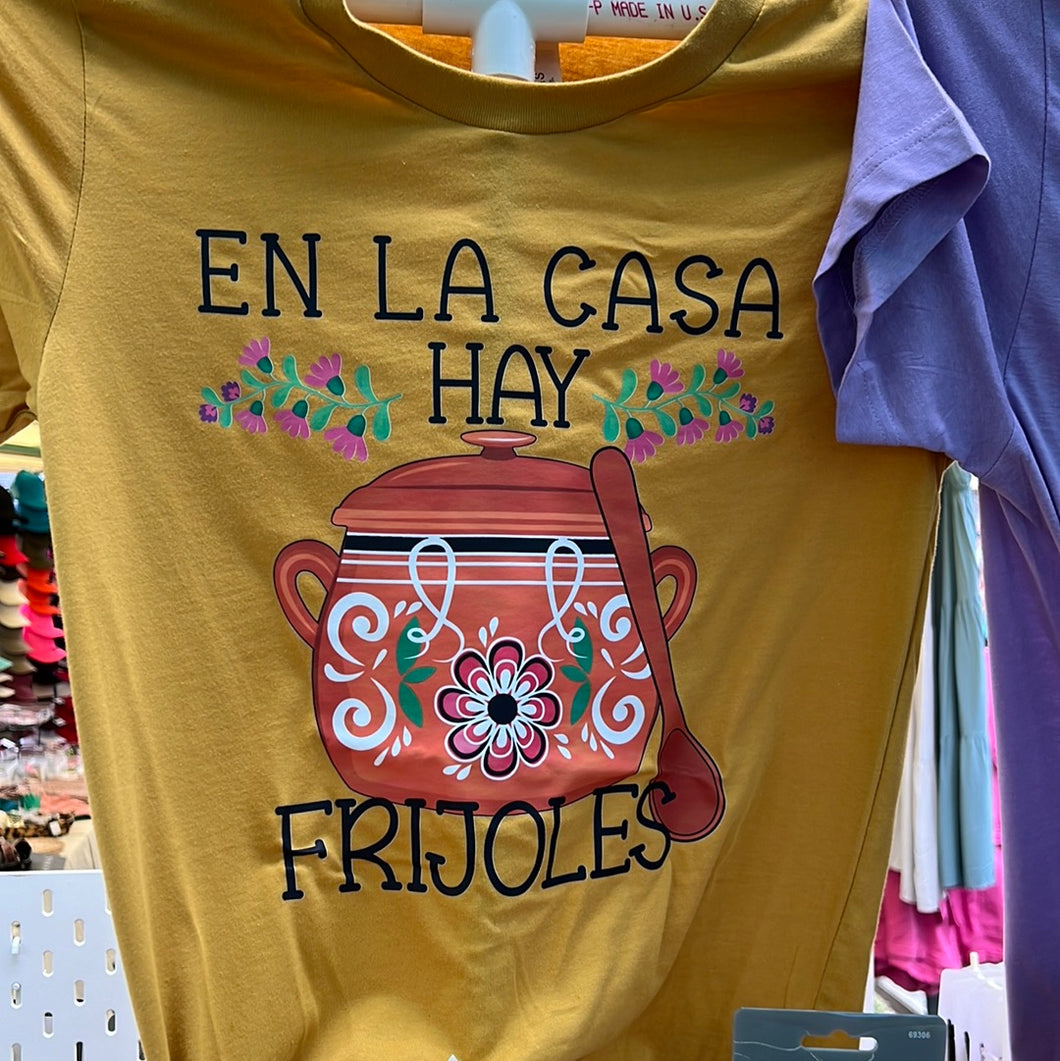 En la casa hay frijoles