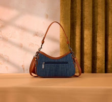 Load image into Gallery viewer, Wrangler Aztec studded denim bag

