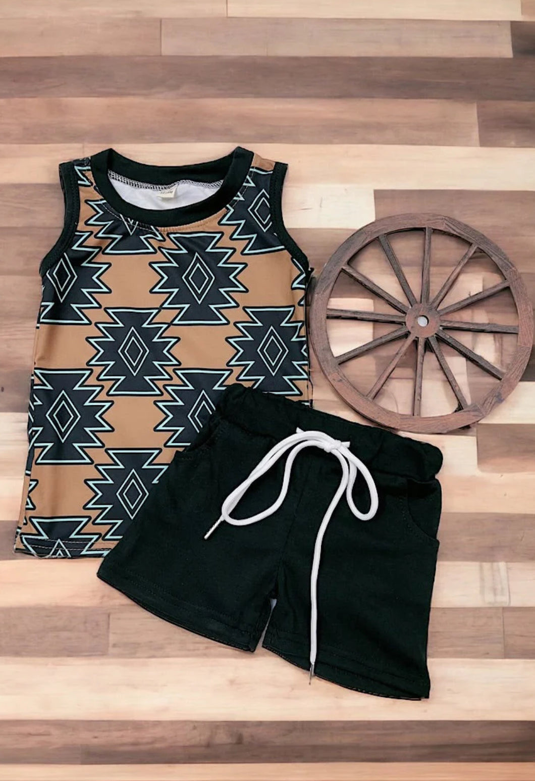 Brown Aztec set