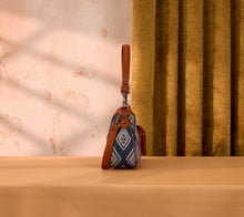 Load image into Gallery viewer, Wrangler Aztec studded denim bag
