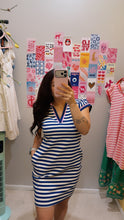 Load image into Gallery viewer, Isabella dress blue
