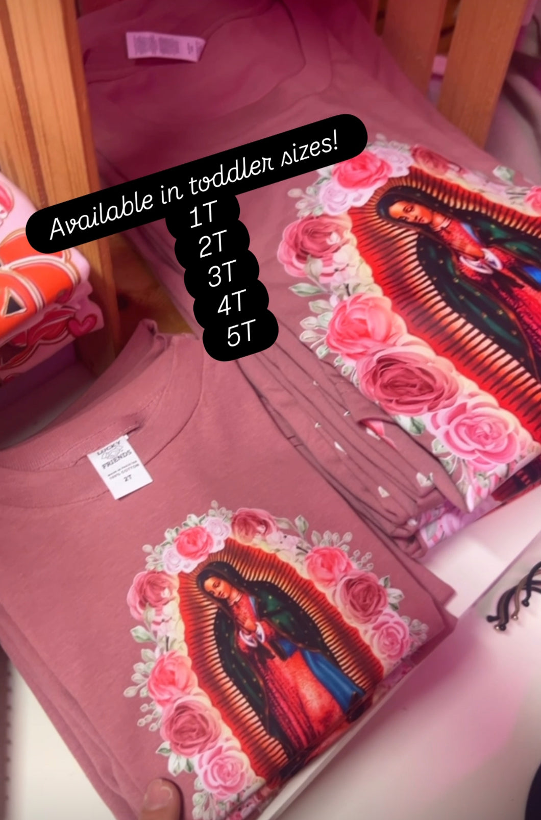 Toddler virgencita top