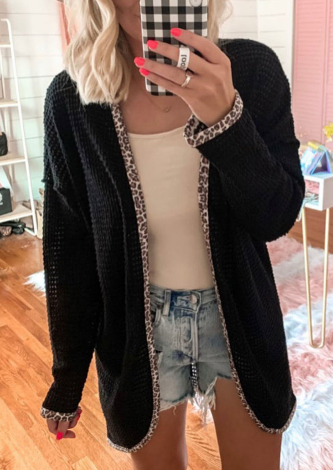 Vivian Leopard cardigan