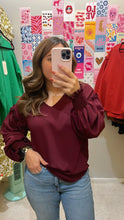 Load image into Gallery viewer, Kelly top maroon
