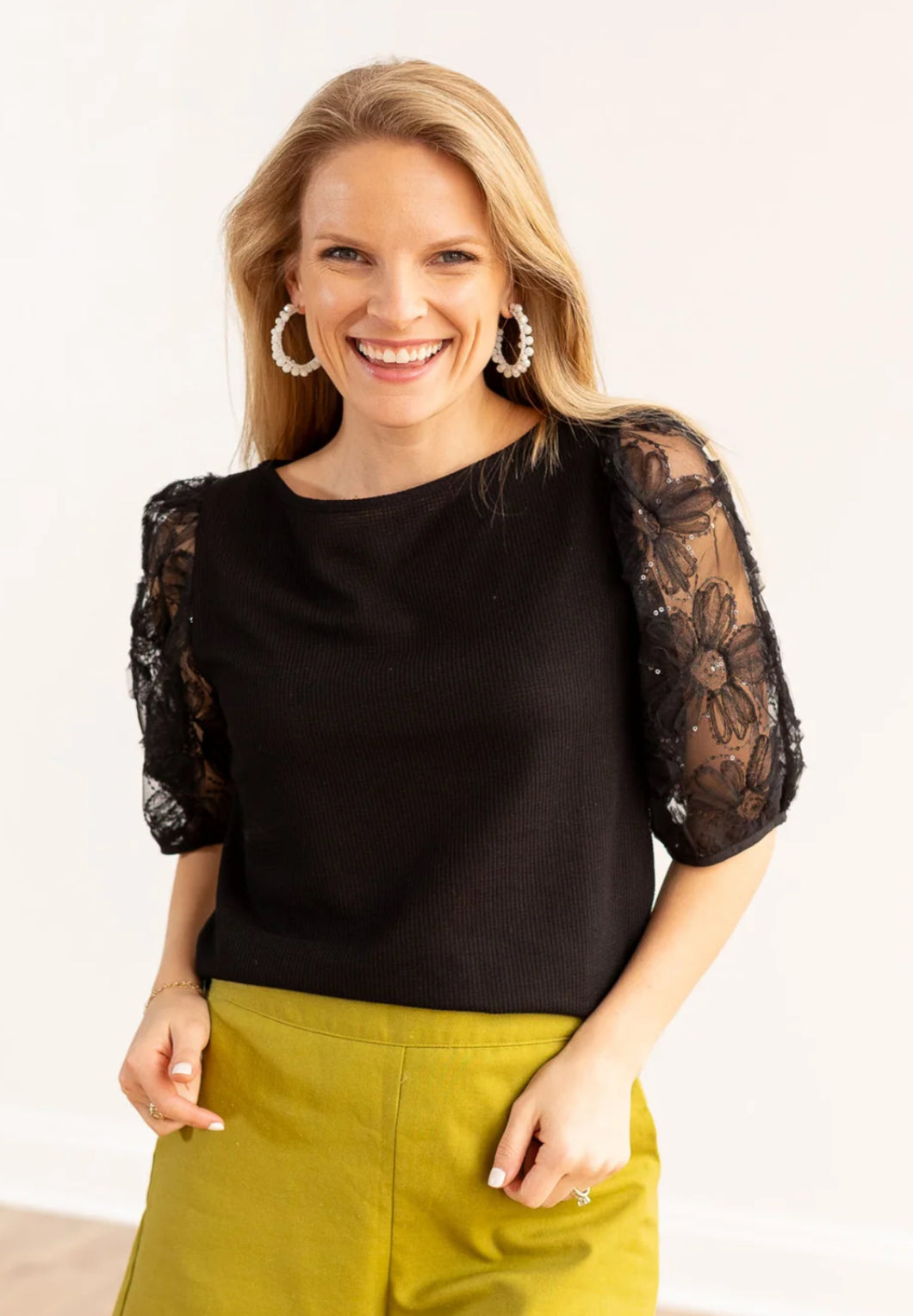 Midnight blossom top