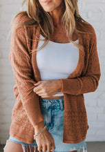 Load image into Gallery viewer, Mia cardigan rust
