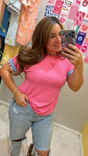 Load image into Gallery viewer, Emma top hot pink
