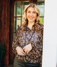 Load image into Gallery viewer, Garden party sheer top
